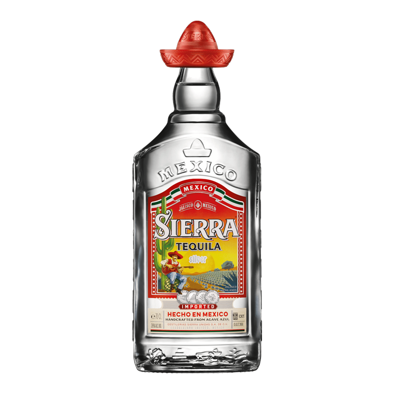 Sierra Tequila Silver 38° 70 Cl My Water